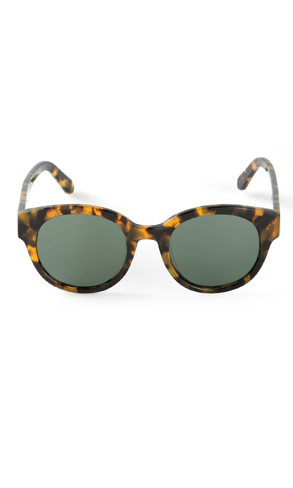 Round Tortoise Shell Sunglasses
